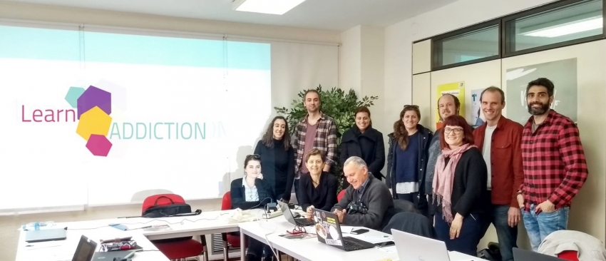 Representantes de las entidades participantes en el proyecto, durante la reunión celebrada en Madrid