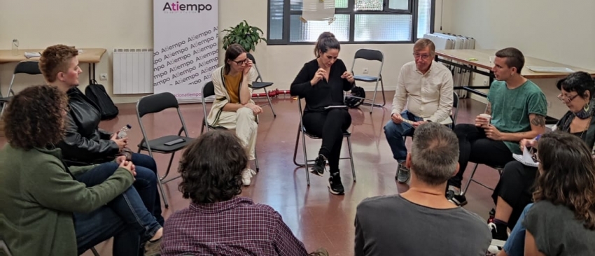 Foto del taller realizado en Madrid